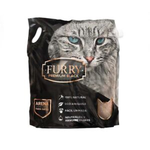 Alimento Furry Black Arena Aglomerante Súper Premium (Sello Negro) para perros
