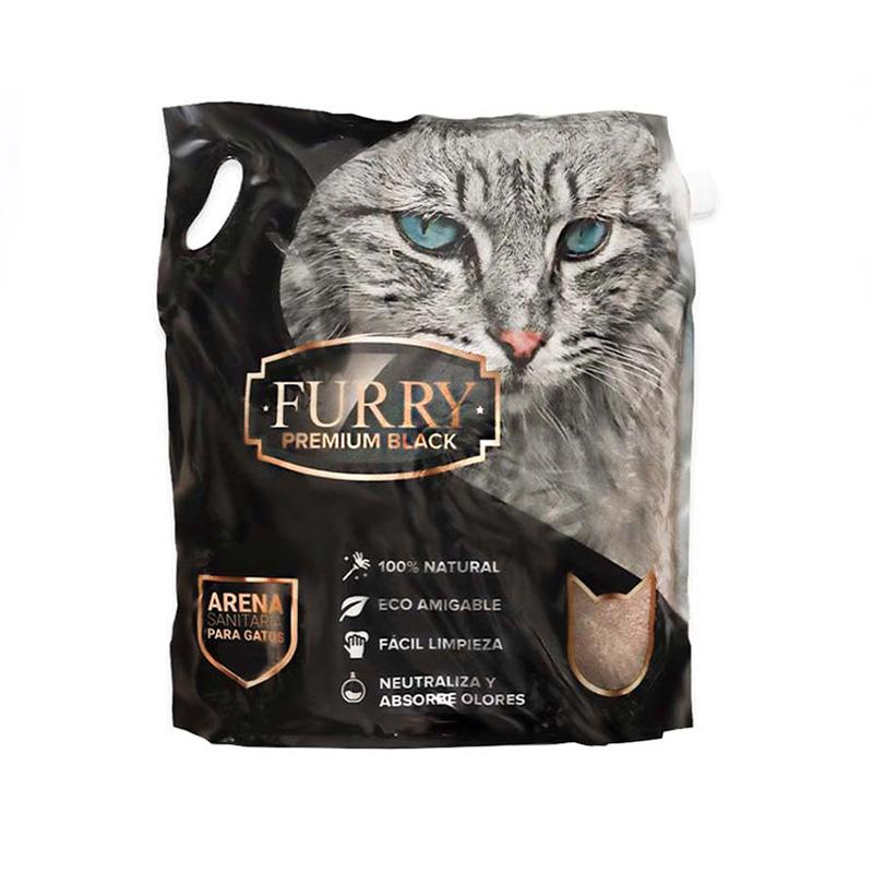 Furry Black Arena Aglomerante Súper Premium (Sello Negro) 1 Alimento Furry Black Arena Aglomerante Súper Premium (Sello Negro) para perros