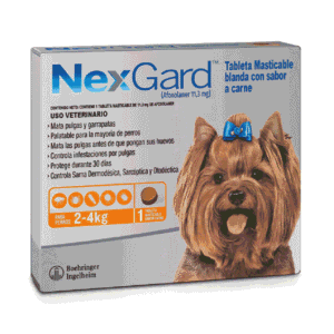 NexGard Antipulgas para Perros de 2 a 4 kg para perros