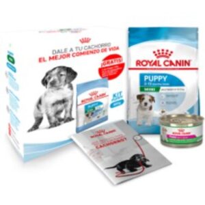 Alimento Royal Canin Kit Mini Puppy (Seco 3 kg + Húmedo Lata) para perros