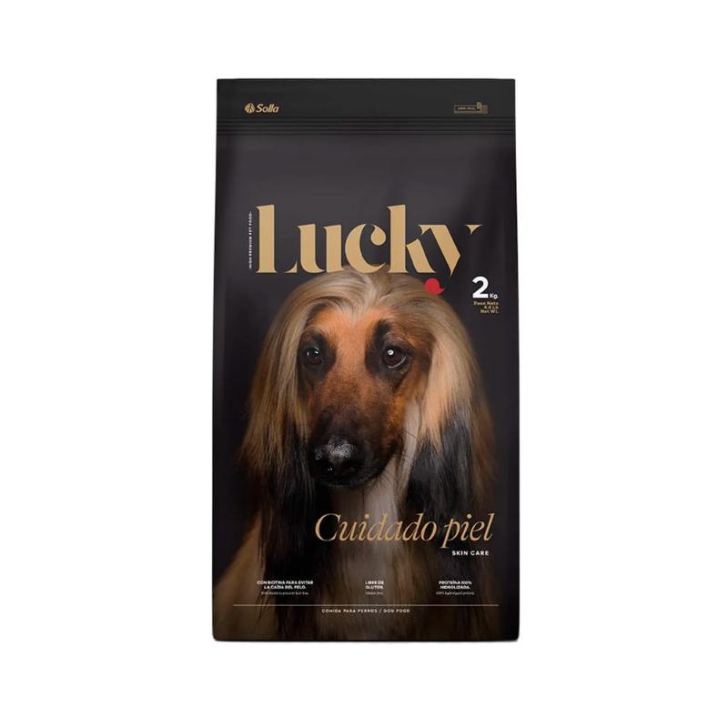 Lucky Perro Adulto Cuidado Piel 2 kg 1 Alimento Lucky Perro Adulto Cuidado Piel 2 kg para perros