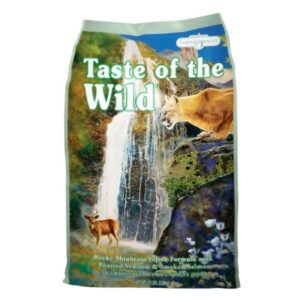 Alimento Taste of the Wild Rocky Mountain Sabor Venado y Salmón para Gato para perros
