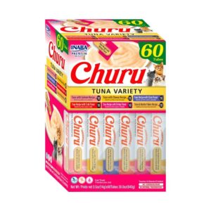 Inaba Churu Bombonera Variedad de Atún (60 Tubos)