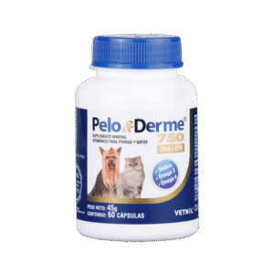 Vetnil Pelo y Derme 750 mg 60 cápsulas