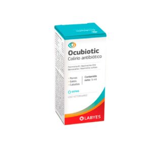 Ocubiotic colirio antibiótico 5 ml para perro y gato