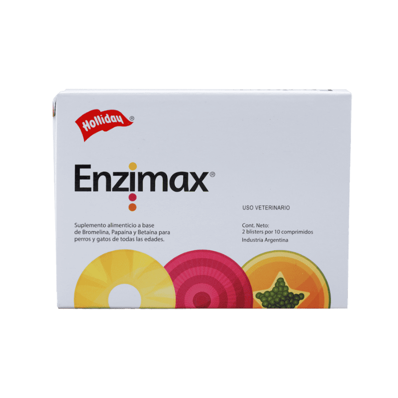 Enzimax Biomodulador para Perro y Gato 20 Tabletas 1 Enzimax biomodulador para perro y gato 20 tabletas