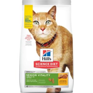 Hill's Science Diet Senior Vitality Gato 7+ - 1,37 kg