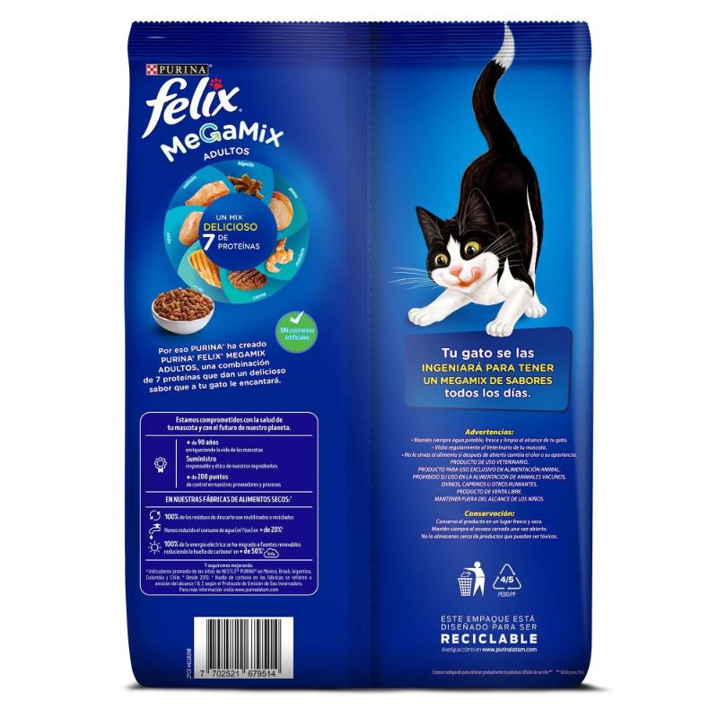 Purina Felix Megamix Adultos 3 Purina Felix Megamix Adultos - imagen 3
