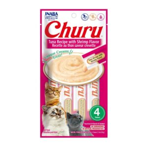 Churu - Inaba Cat Tuna Recipe With Shrimp Flavor - Imagen Principal HD