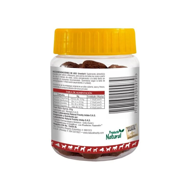 Urovital Vitacrunch Masticable Urinario Perro 50 g 3 Urovital Vitacrunch masticable urinario para perro 50 g — imagen 3