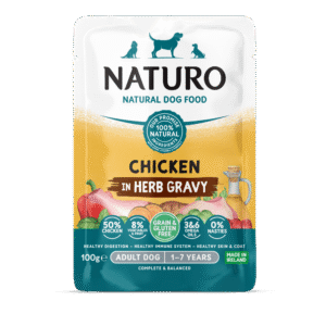 Naturo Adulto Pollo en salsa de hierbas perro pouch 100 g
