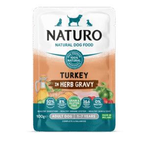 Naturo Adulto Pavo en salsa de hierbas perro pouch 100 g