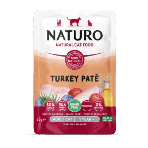 Naturo Gato Adulto paté de pavo pouch 85 g