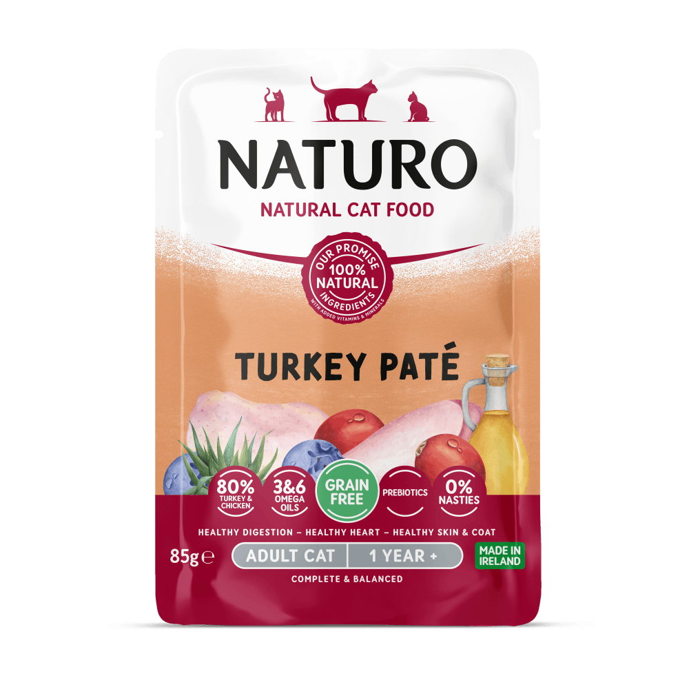 Naturo Gato Adulto Paté de Pavo (Pouch 85 g) 1 Naturo Gato Adulto paté de pavo pouch 85 g
