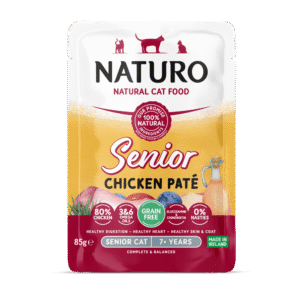 Naturo Gato Senior paté de pollo pouch 85 g
