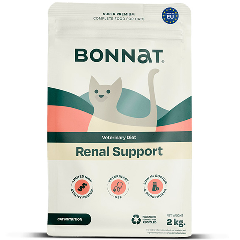 Bonnat Veterinary Diet Soporte Renal Gato - 2 kg 1 Bonnat Veterinary Diet Soporte Renal Gato - 2 kg