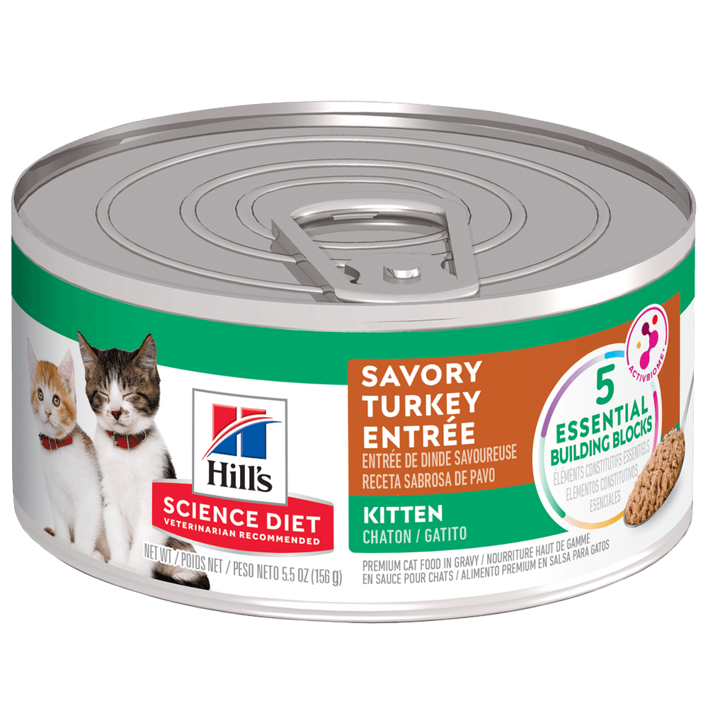 Hill's Science Diet Kitten Pavo (Lata 5,5 oz) 1 Hill's Science Diet Kitten pavo lata 5,5 oz