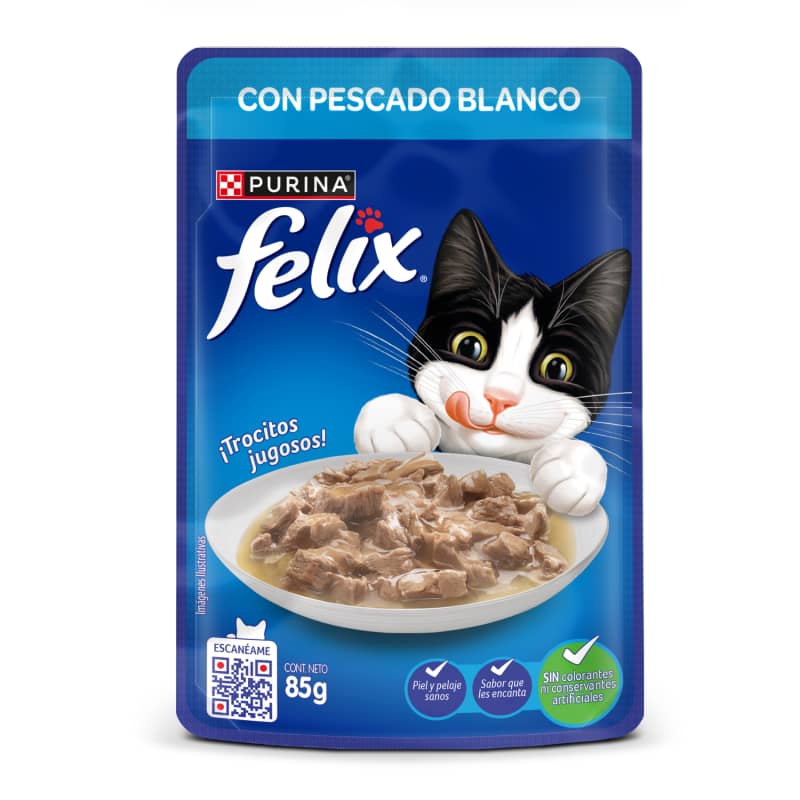 Felix Classic Pescado Blanco 85g 1 Felix Classic Pescado Blanco 85g - Imagen Principal