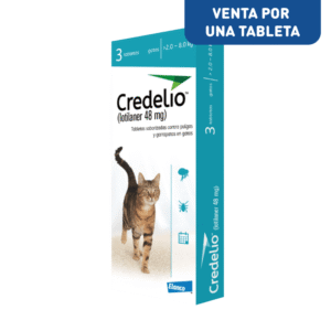 Credelio Cat antipulgas y garrapatas para gato de 2 a 8 kg