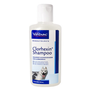 Clorhexin Shampoo antiséptico con clorhexidina 240 ml