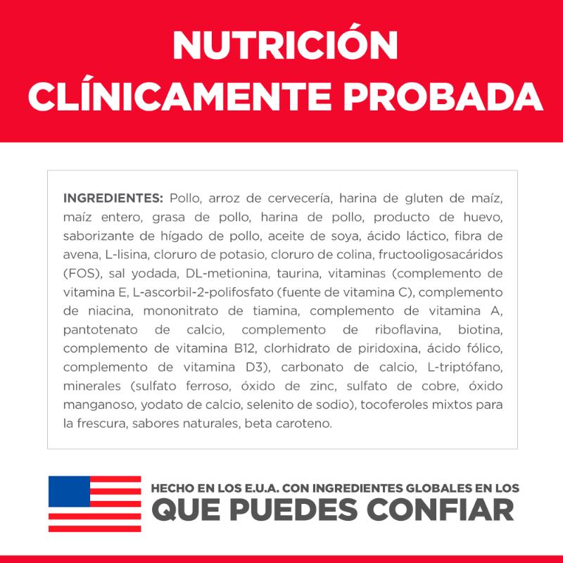 Hill's Science Diet Piel y Estómago Sensible Gato - 1,37 kg 4 Hill's Science Diet Piel y Estómago Sensible Gato - 1,37 kg — imagen 4