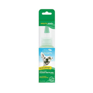 TropiClean Clean Teeth gel limpiador dental para perro 2 oz