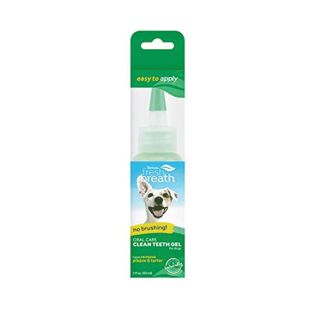 TropiClean Clean Teeth Gel Limpiador Dental Perro 2 oz 1 TropiClean Clean Teeth gel limpiador dental para perro 2 oz