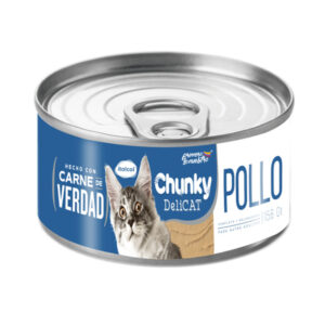 Chunky Delicat Pollo para Gato lata 156 g