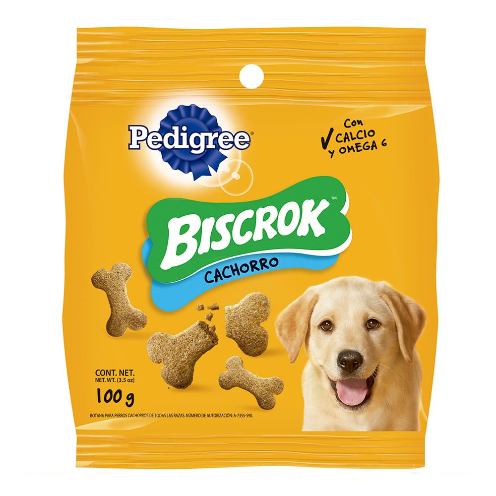 Pedigree Biscrok Cachorro Galletas 100 g 1 Pedigree Biscrok cachorro galletas 100 g