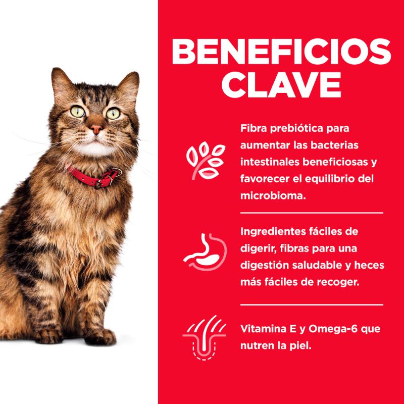 Hill's Science Diet Piel y Estómago Sensible Gato - 1,37 kg 5 Hill's Science Diet Piel y Estómago Sensible Gato - 1,37 kg — imagen 5