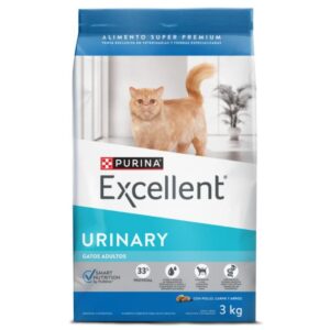 Purina Excellent Adulto Urinary Pollo y Arroz gato 3 kg