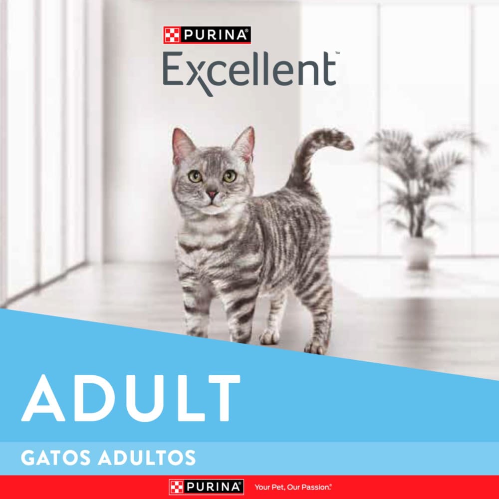 Purina Excellent Gato Adulto Pollo y Arroz 5 Purina Excellent Gato Adulto Pollo y Arroz - Imagen 5