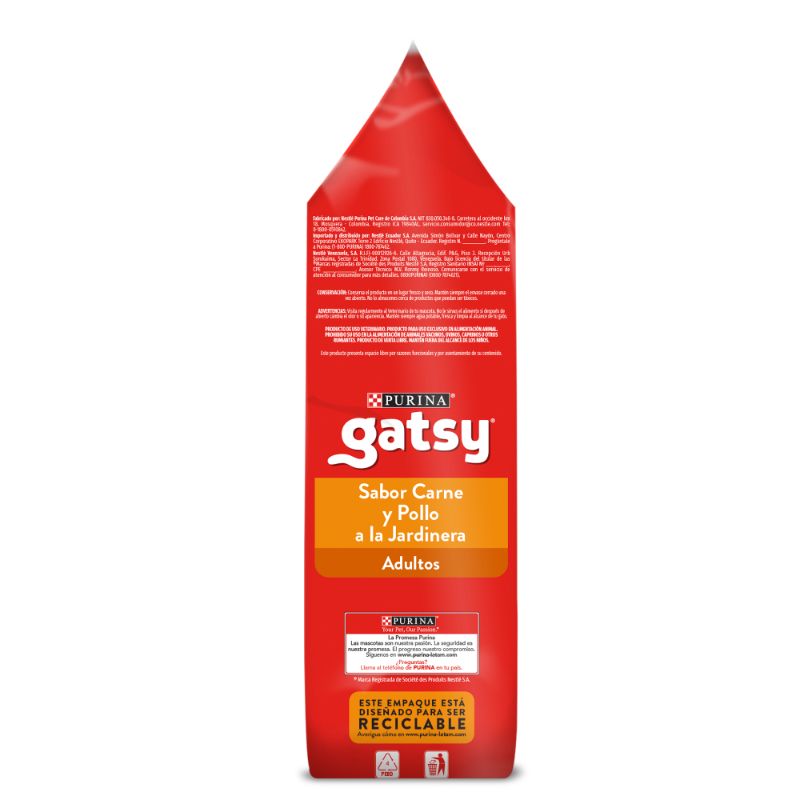 Gatsy Adulto Carne y Pollo a la Jardinera 4 Gatsy Adulto Carne y Pollo a la Jardinera - Imagen 4