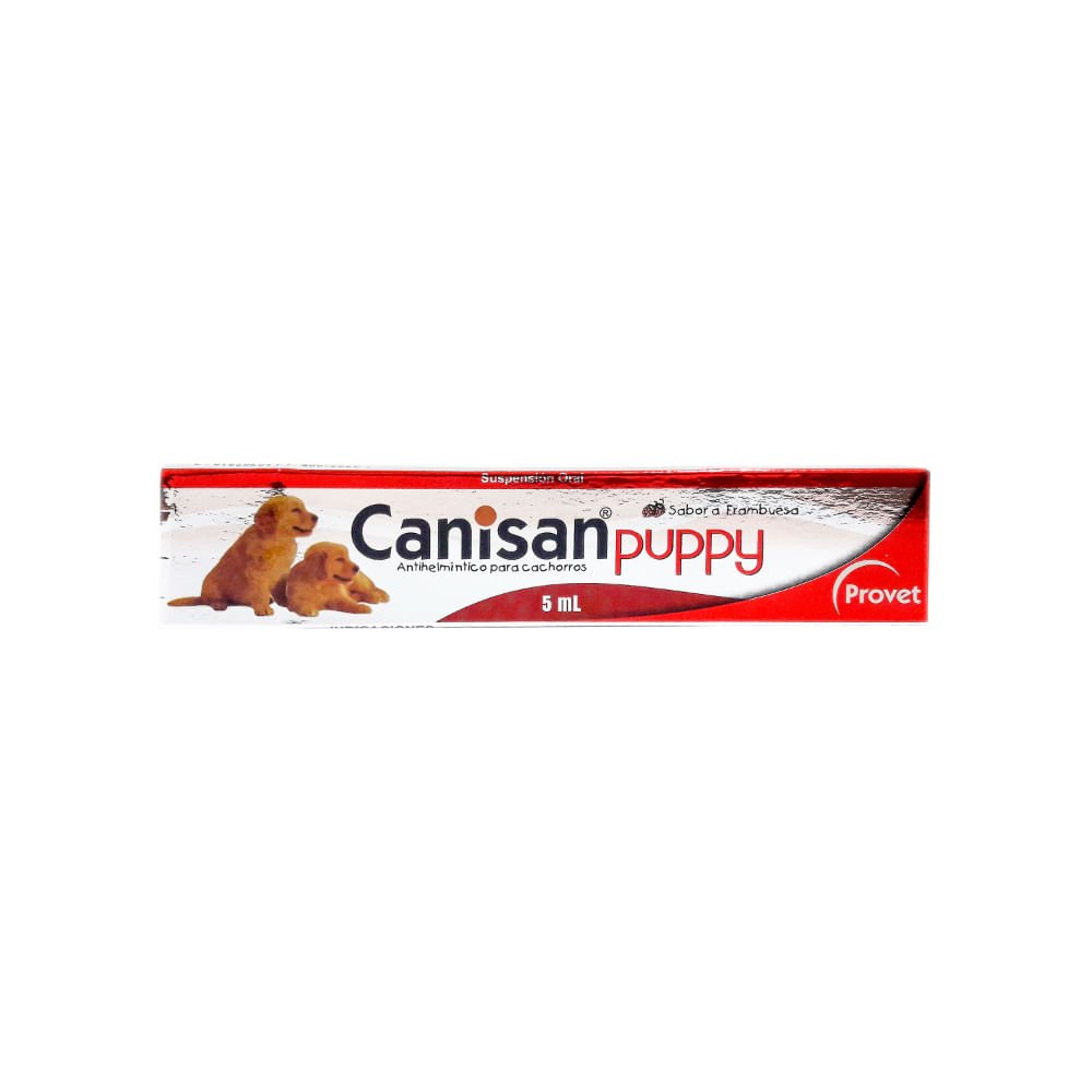 Canisan Puppy Desparasitante para Cachorros (Jeringa 5 ml) 1 Canisan Puppy Desparasitante para Cachorros (Jeringa 5 ml)