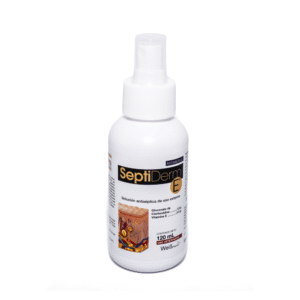 Septiderm E solución antiséptica con clorhexidina 120 ml