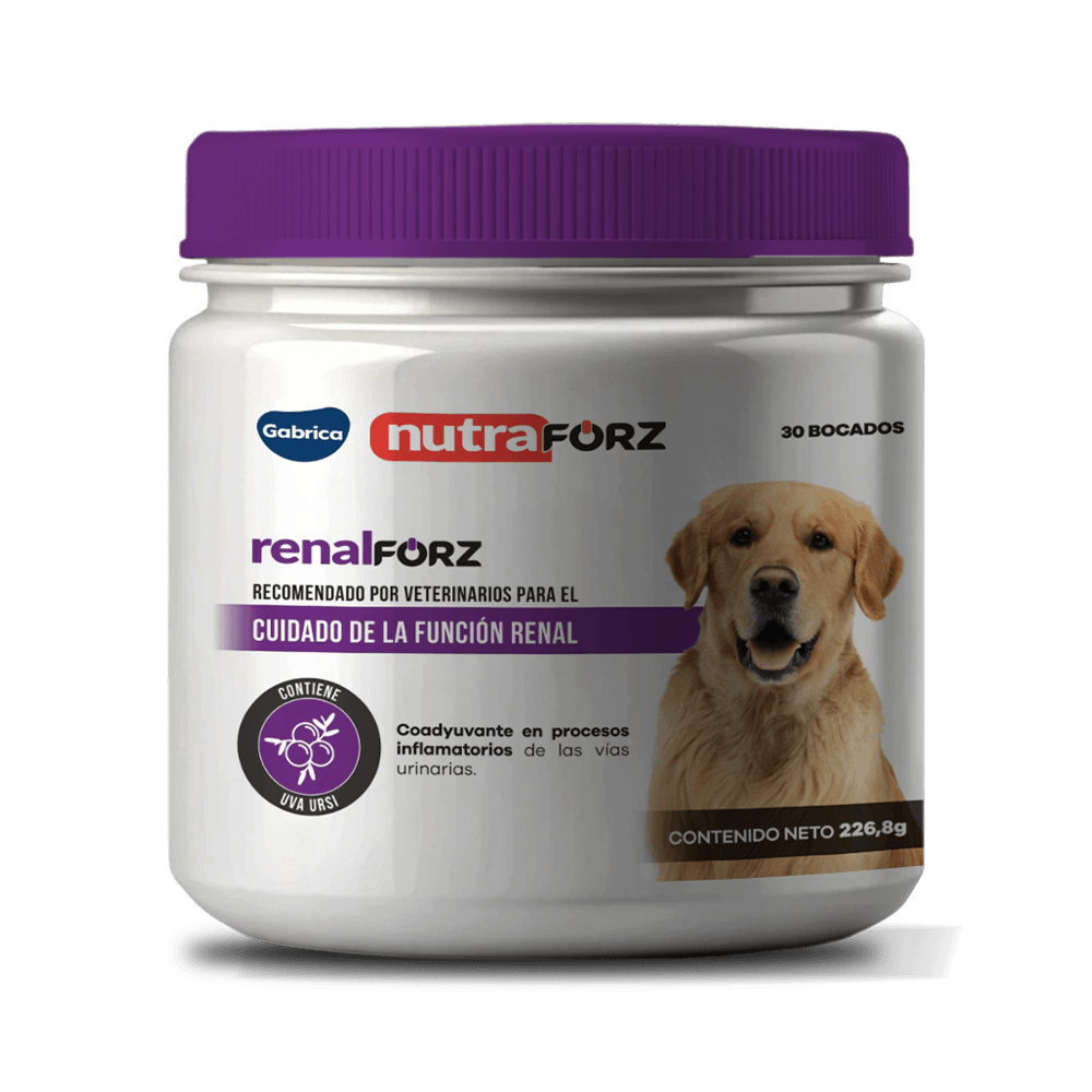 Renalforz Suplemento Renal Perro 30 Masticables 1 Renalforz suplemento renal para perro 30 masticables