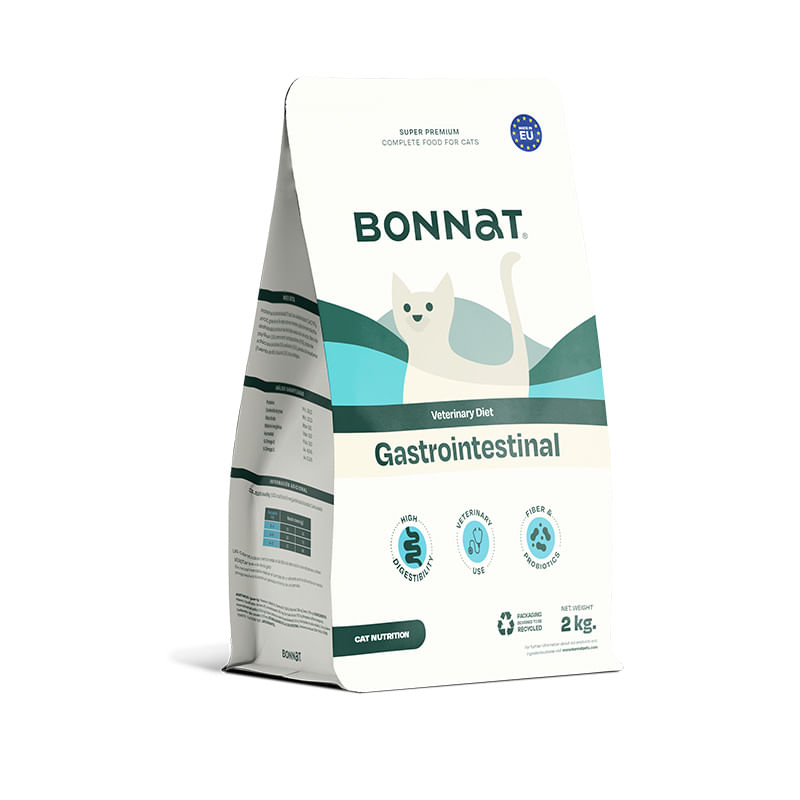 Bonnat Veterinary Diet Feline Gastrointestinal 2 kg 1 Bonnat Veterinary Diet Feline Gastrointestinal 2 kg
