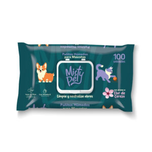 Misty Pet pañitos húmedos sin alcohol
