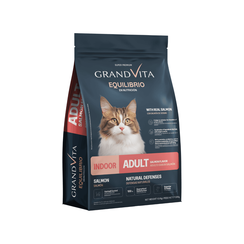 Equilibrio Grand Vita Gato Adulto Salmón 1 Equilibrio Grand Vita gato adulto salmón