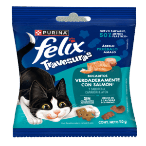 Felix Travesuras salmón snack para gato 40 g
