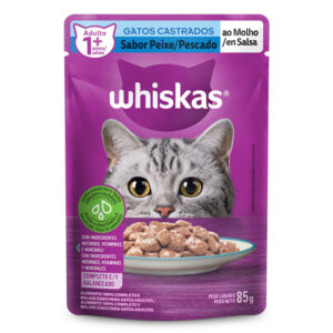 Whiskas Castrados Pescado Pouch 85 g