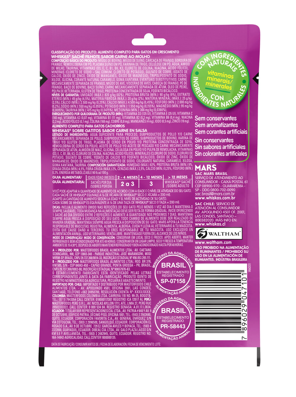 Whiskas Adultos Atún en Salsa Pouch 85 g 2 Whiskas Adultos Atún en Salsa Pouch 85 g - imagen 2