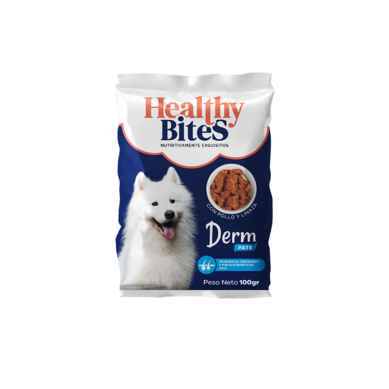 Healthy Bites Paté Dermatológico para Perro 100 g 1 Healthy Bites Paté Dermatológico para perro 100 g