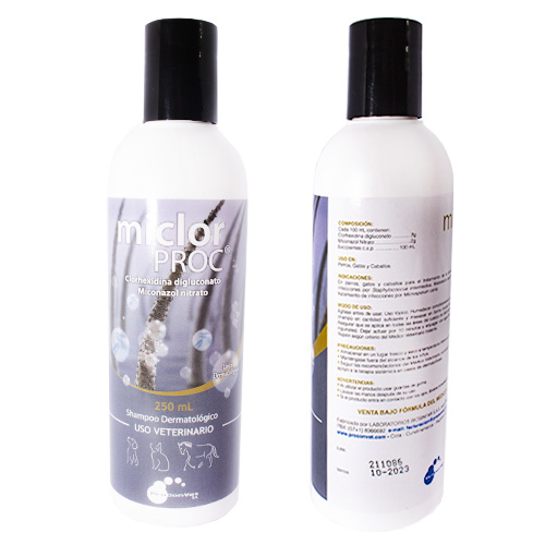 Miclor Proc Shampoo Medicado 3 Miclor Proc Shampoo Medicado - 250 ml — imagen 3