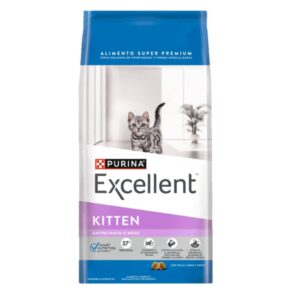 Purina Excellent Kitten Pollo, Carne y Arroz
