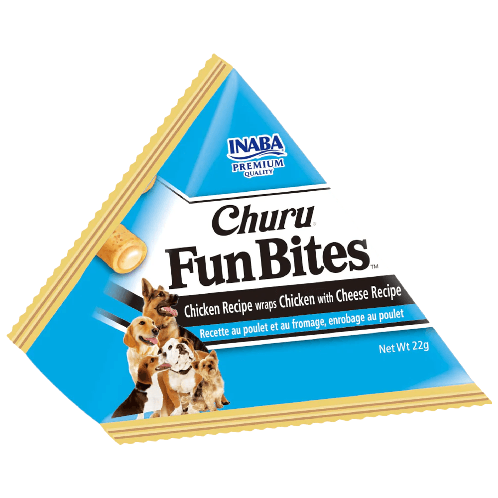 Inaba Churu Fun Bites Pollo Relleno de Pollo y Queso Perro (6 uds) 3 Inaba Churu Fun Bites pollo relleno de pollo y queso para perro 6 unidades