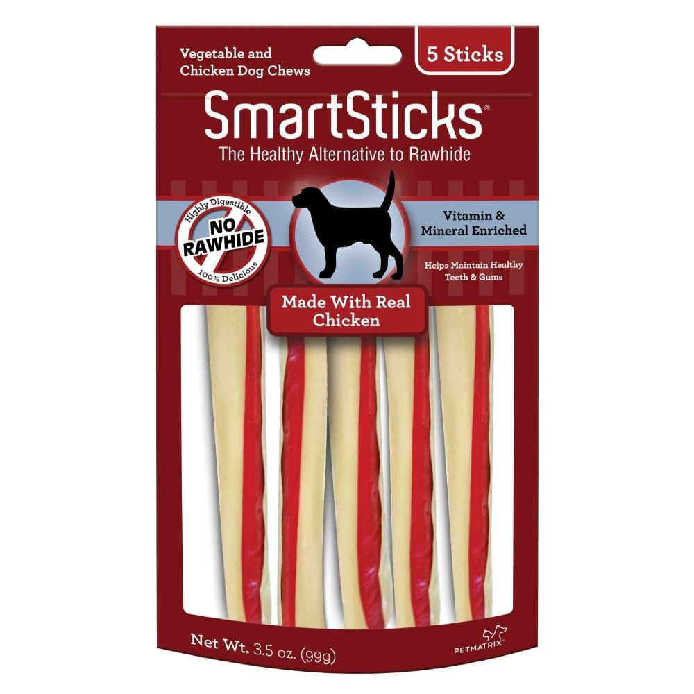 SmartBones Sticks Pollo y Vegetales sin Carnaza 99 g 1 SmartBones sticks de pollo y vegetales sin carnaza 99 g