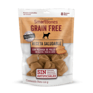 SmartBones Grain Free Mini sin carnaza 8 huesos 112 g