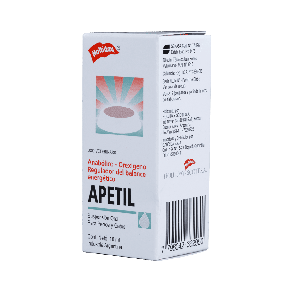 Apetil Estimulante del Apetito Solución Oral 10 ml 3 Apetil estimulante del apetito solución oral 10 ml