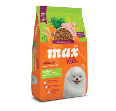 Max Vita Adulto Buffet Razas Pequeñas pollo y vegetales 1 kg